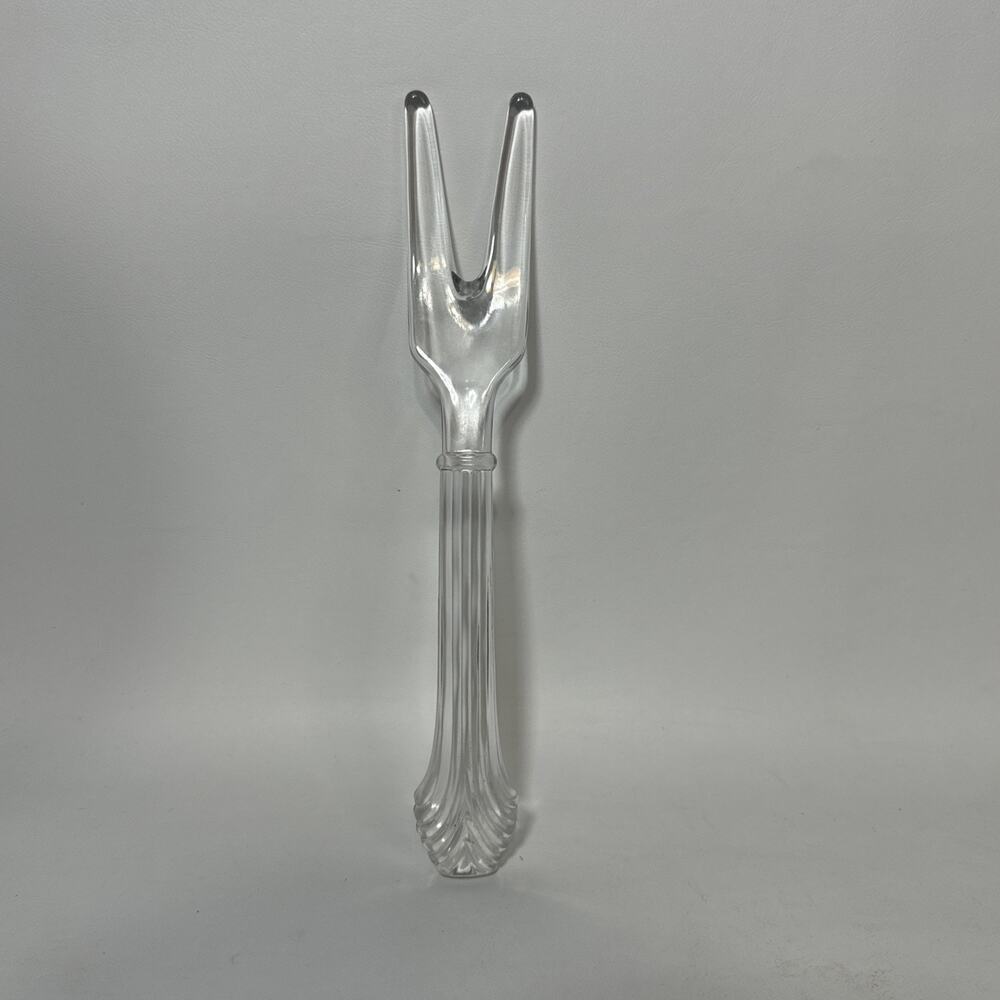 Vintage Imperial Cape Cod Depression Glass 9" Salad Fork USA